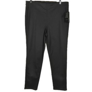 Signature Studio Olive Green Pull-on Neutral Stretchy Viscose Nylon Pants NWT